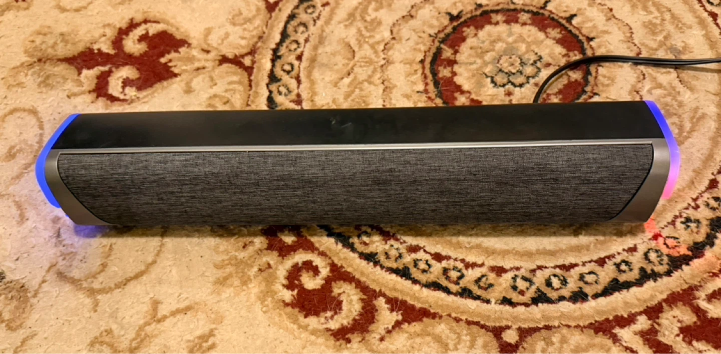 Soundbar Speaker with RGB Lighting