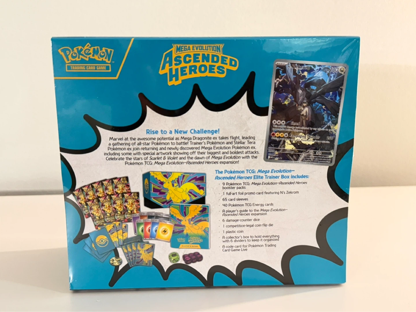 Pokémon TCG Mega Evolution Ascended Heroes Elite Trainer Box - photo 2