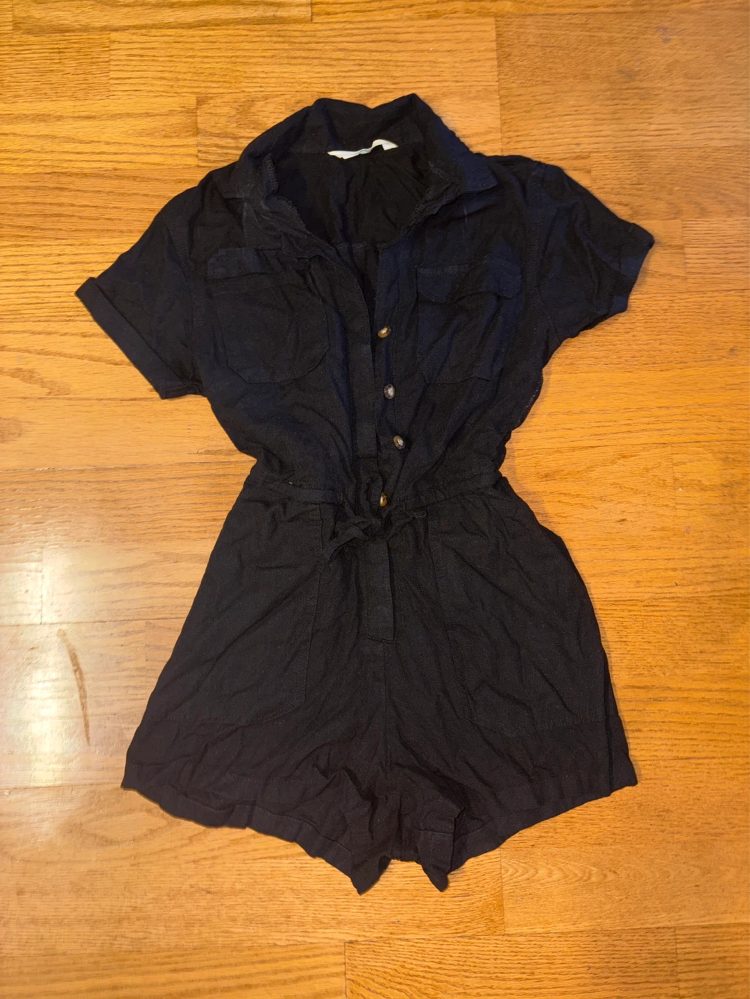 Bluenotes Black Short Romper - XS