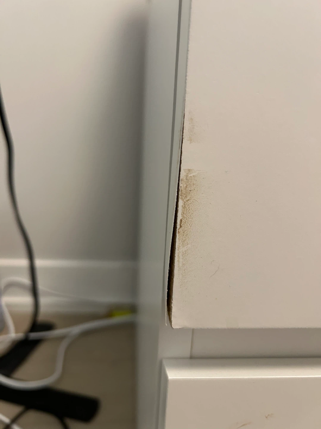 White 2-Drawer Nightstand - photo 2