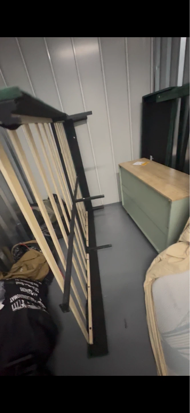 Queen Size Platform Bed Frame - Green