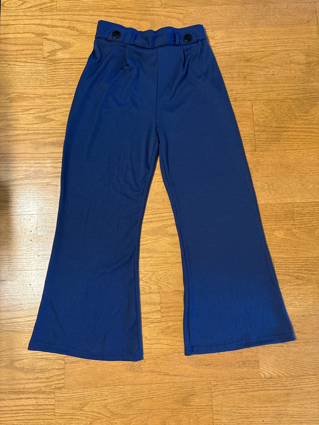 Blue Wide Leg Pants