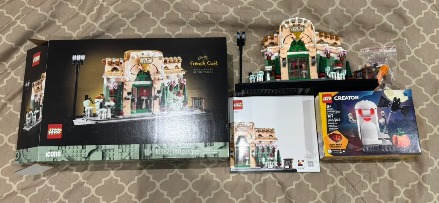 Lego icons French cafe 10362 + promotion