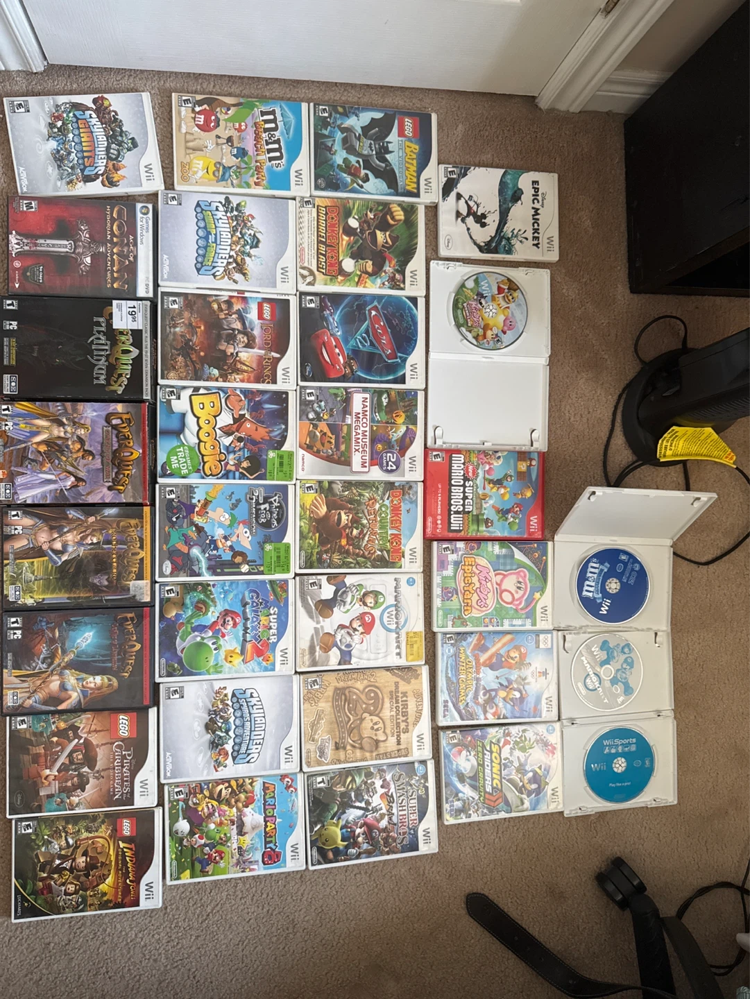 Wii, PS3, and PS4 Video Game Bundle