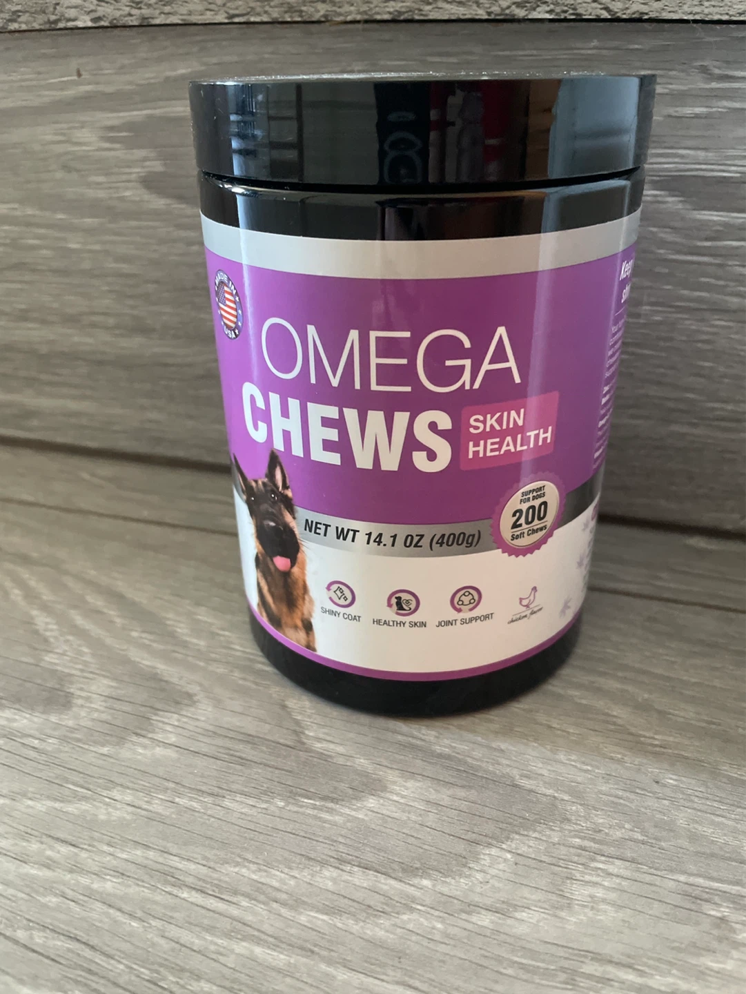 Omega Chews Skin Health Dog Supplements
