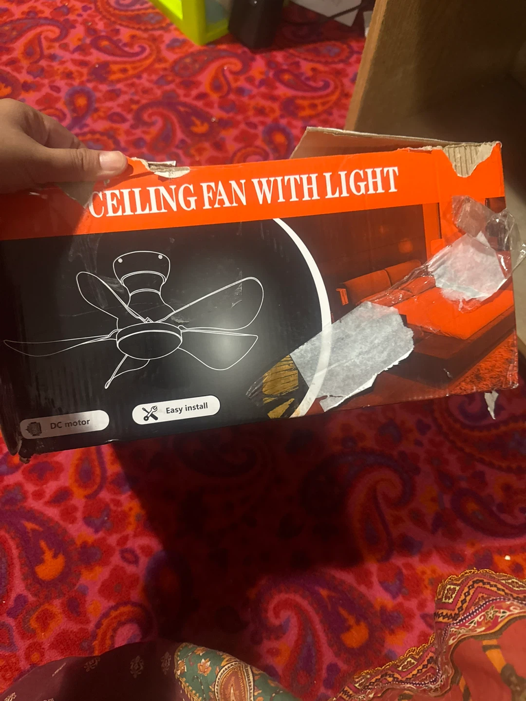 Ceiling Fan with Light Model 8010 BRAND NEW - photo 4