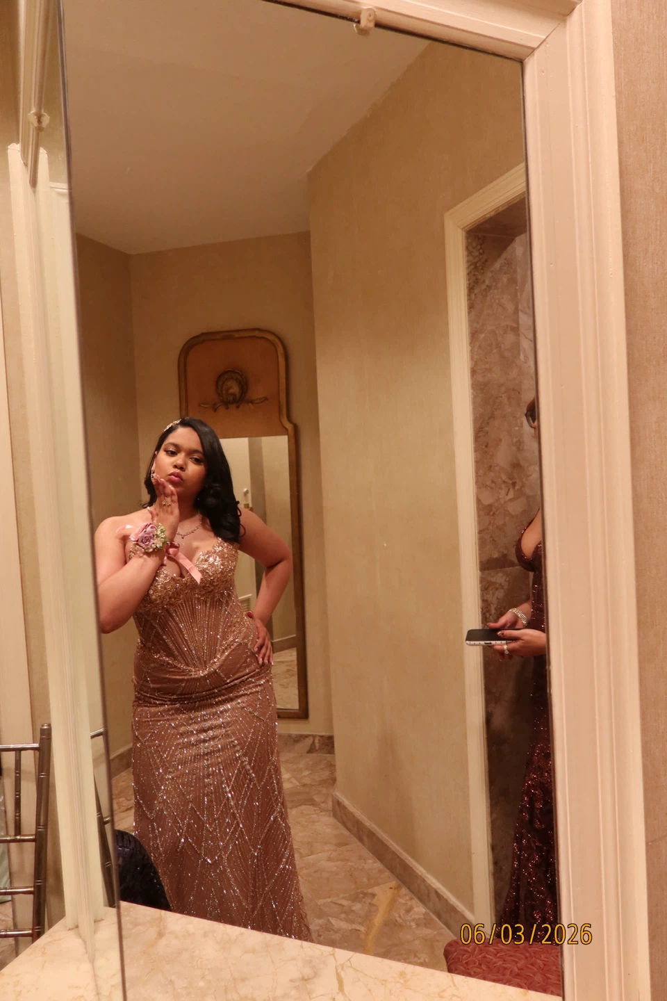 Rose gold Prom dress - photo 3