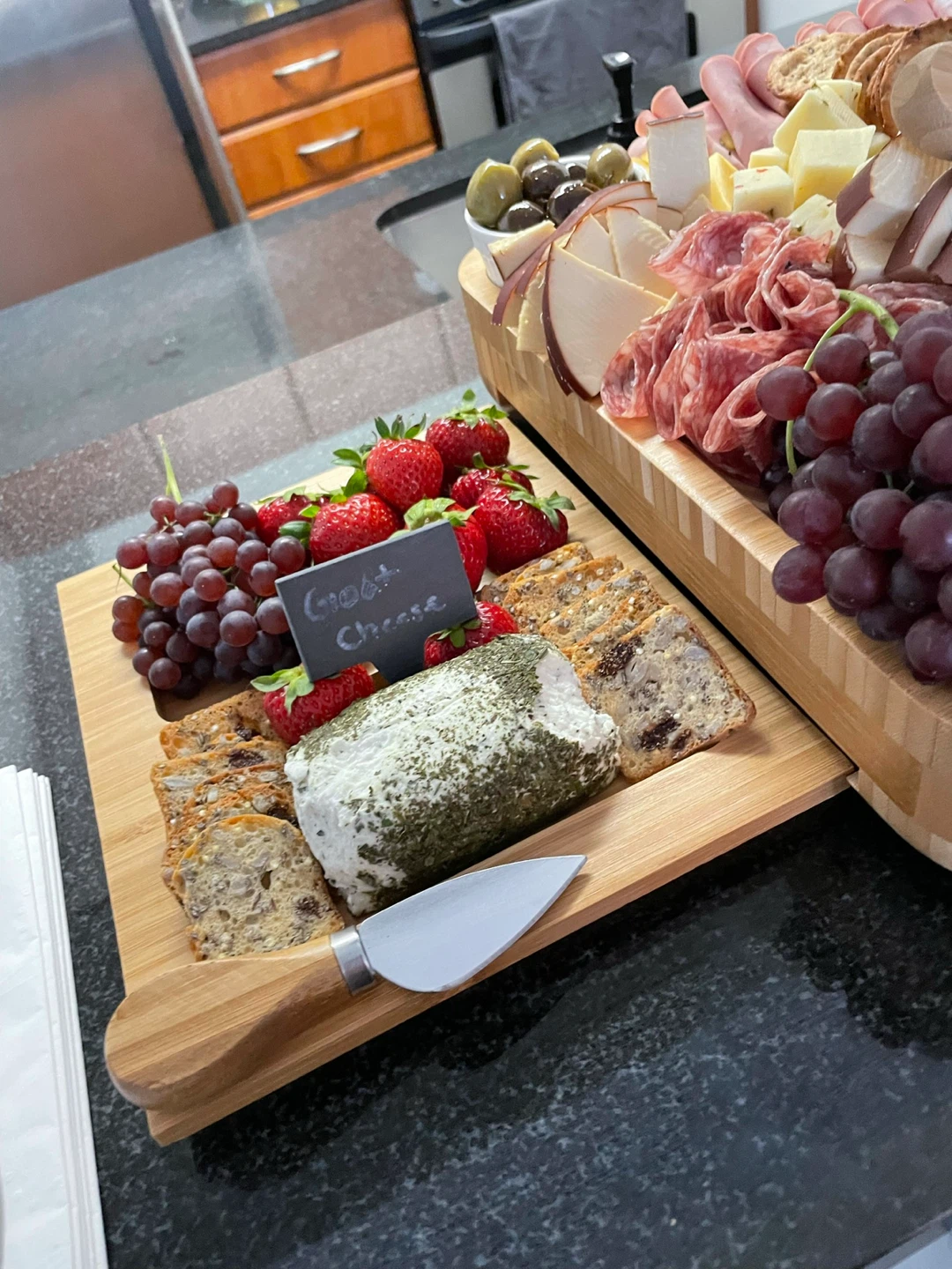 Bamboo Charcuterie Board Set - photo 5