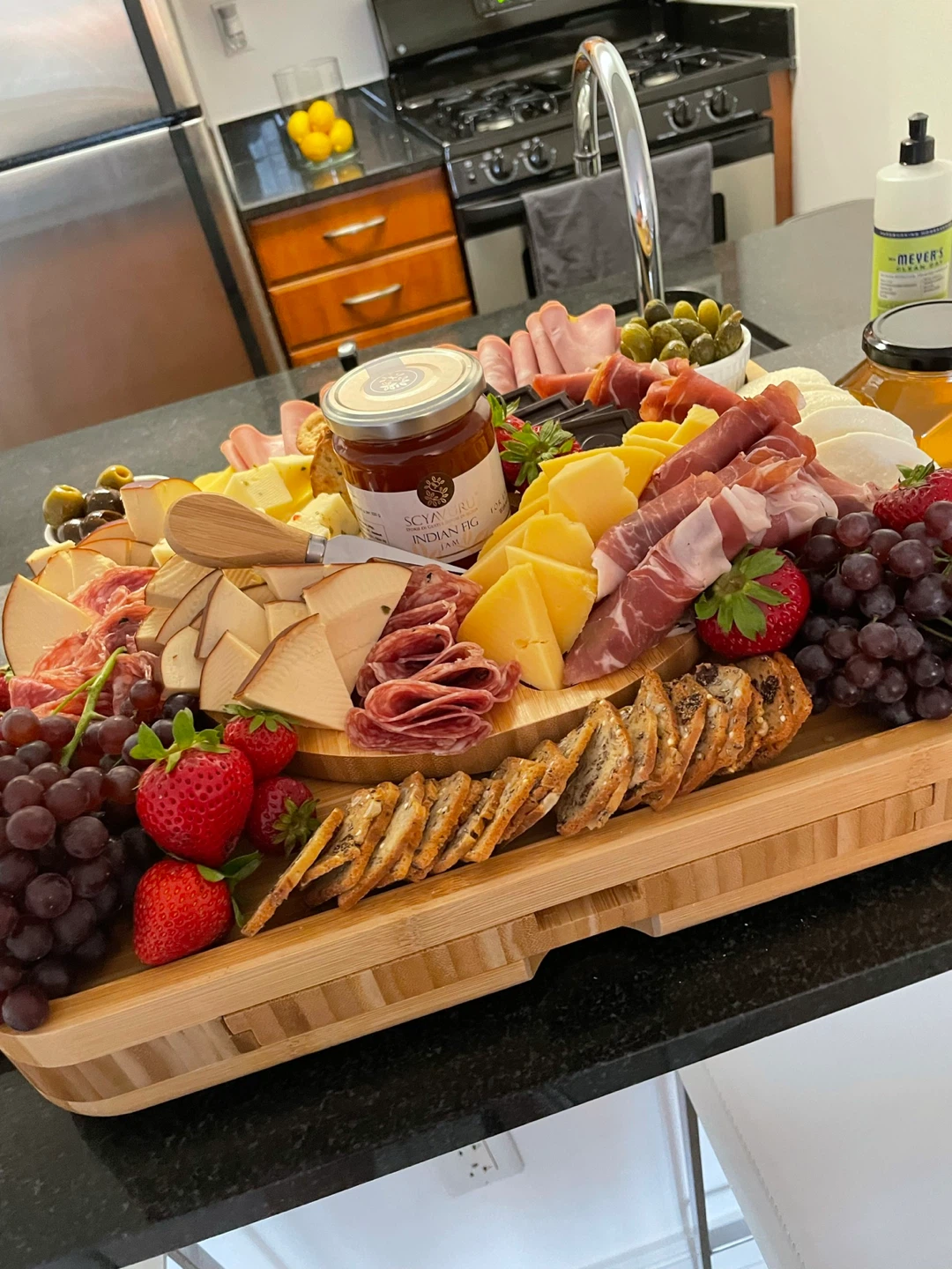 Bamboo Charcuterie Board Set - photo 3