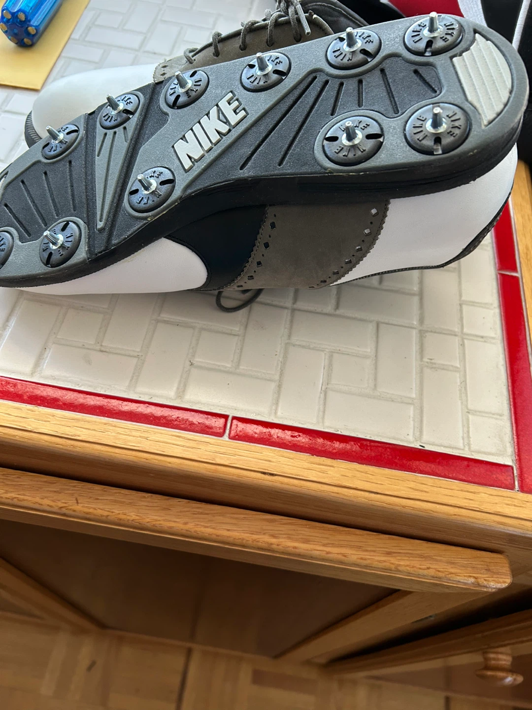 Nike Golf Shoes - White/Grey - photo 2