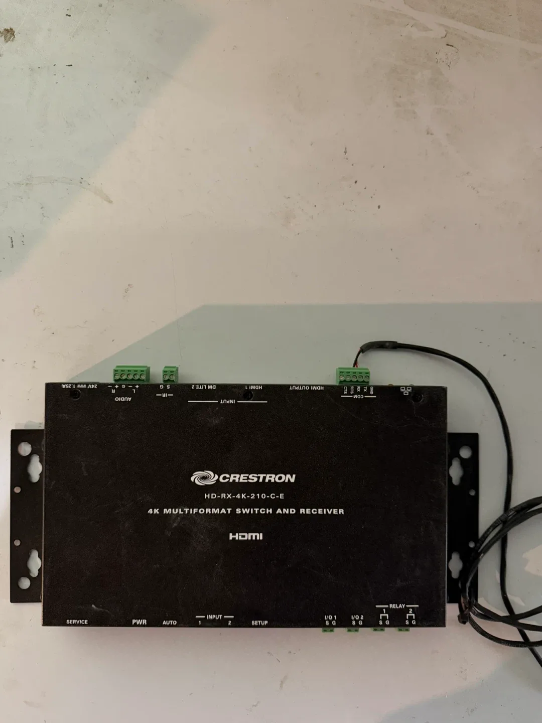 Crestron HD-RX-4K-210-C-E 4K Multiformat Switch and Receiver