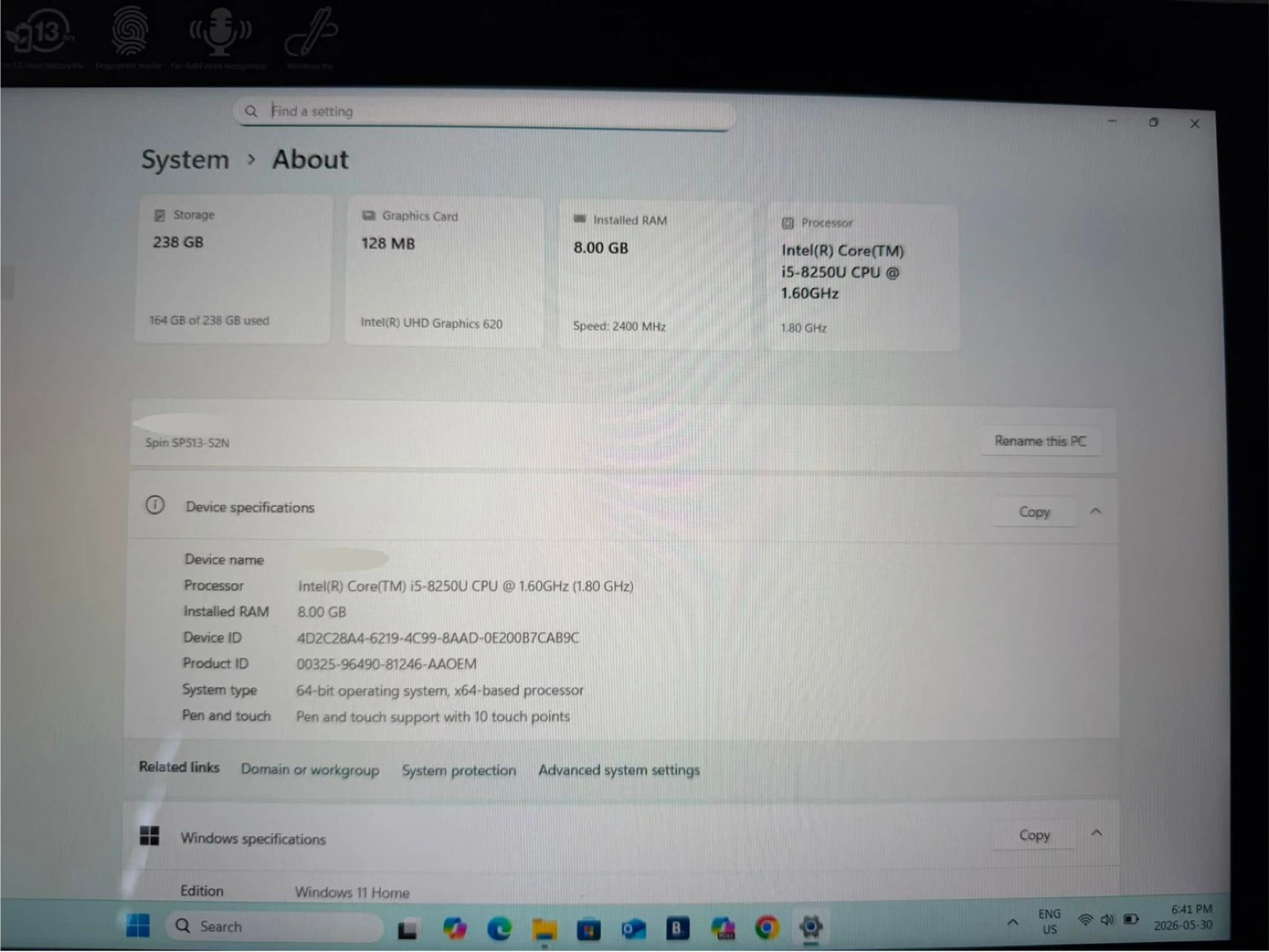 Acer Spin SP513-52N Laptop - photo 2