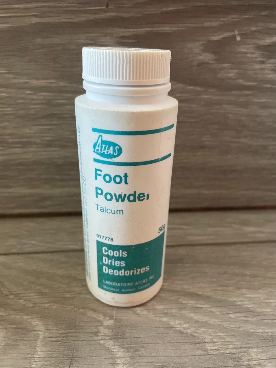 Atlas Foot Powder Talcum 50g