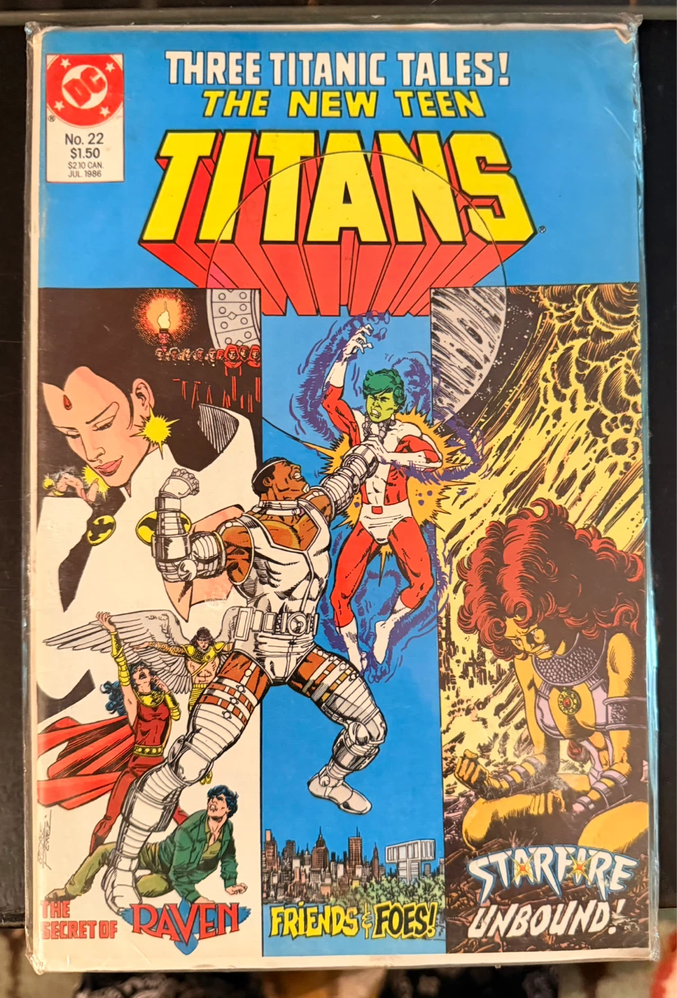 The New Teen Titans Comic Books #20 & #22 - photo 3