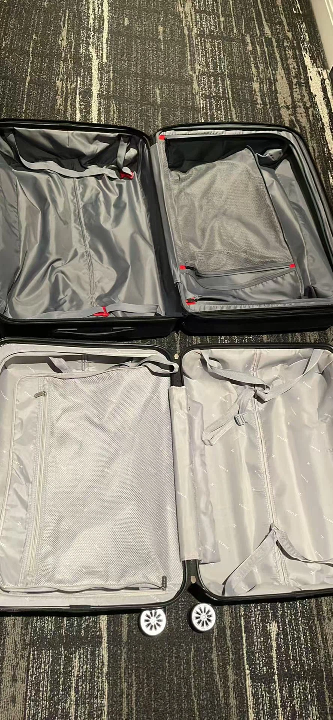 Grey Hard-Shell Luggage Suitcases - photo 2