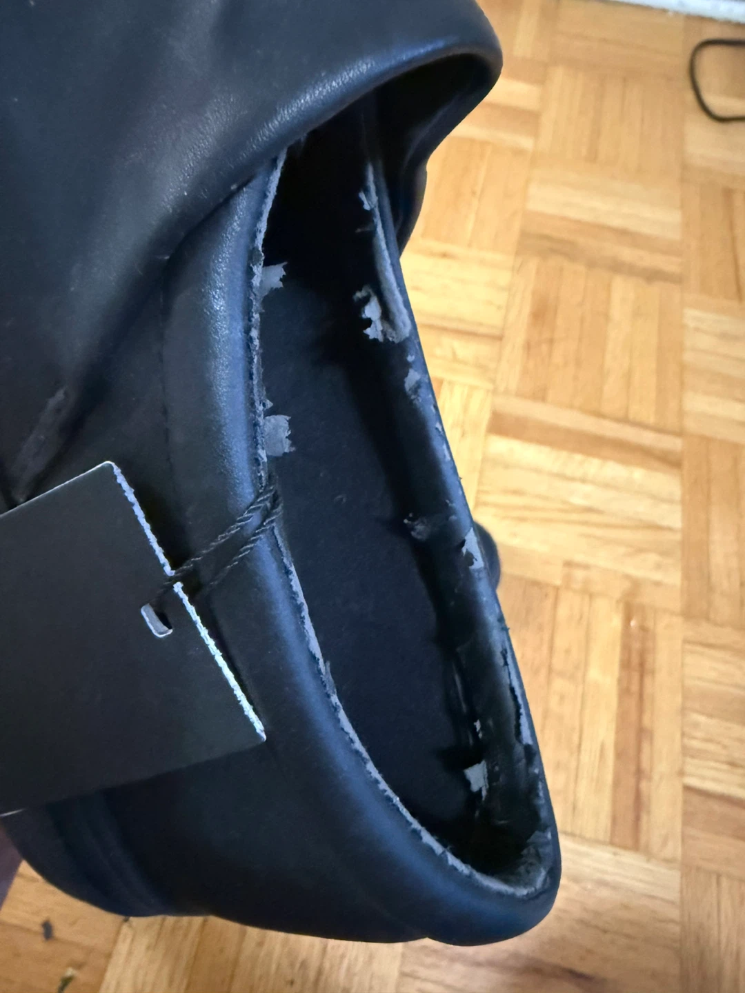 Zara Man Black Slip-On Shoes - photo 5