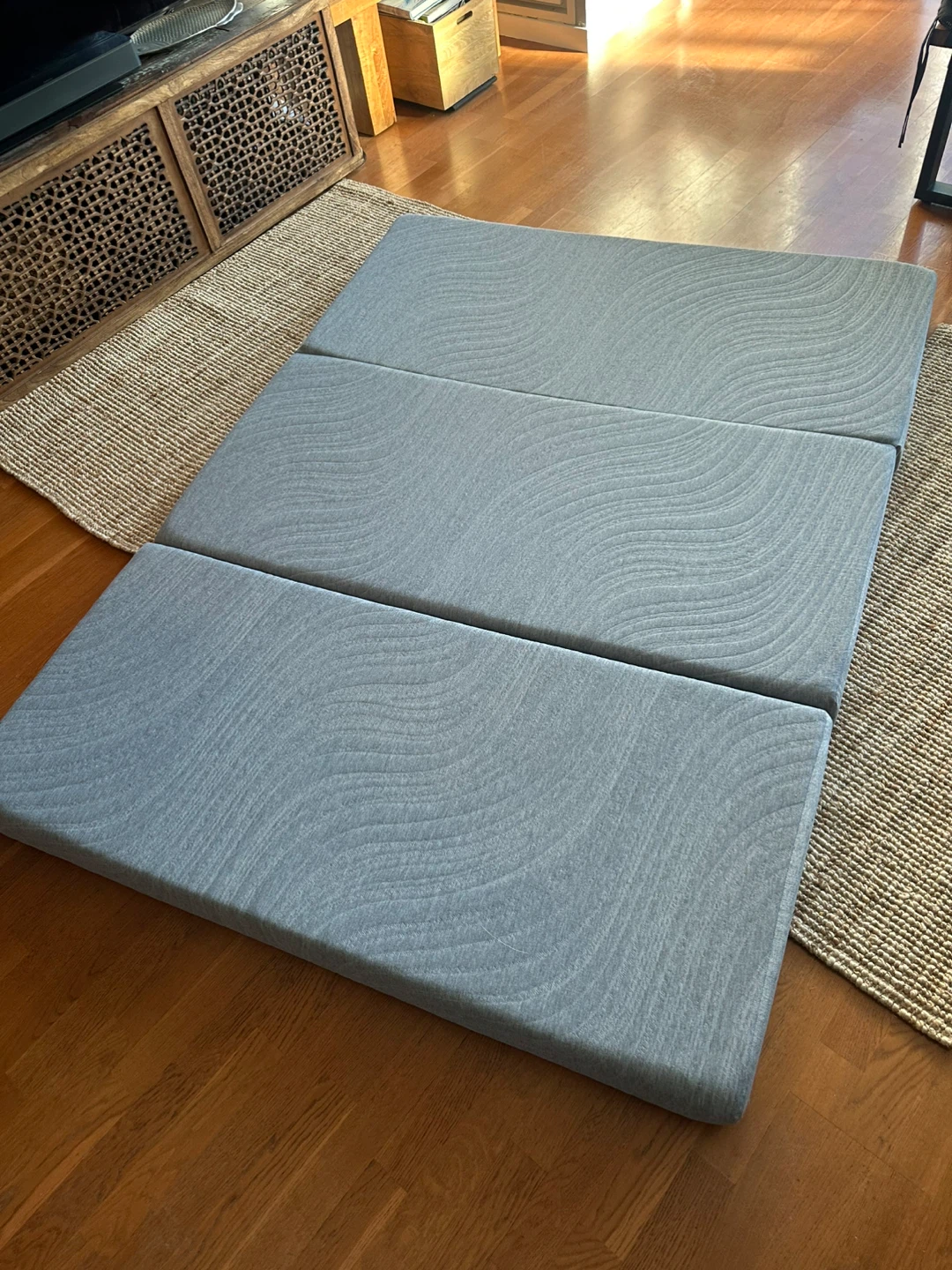 Grey Foldable Mattress / for a couple - photo 2