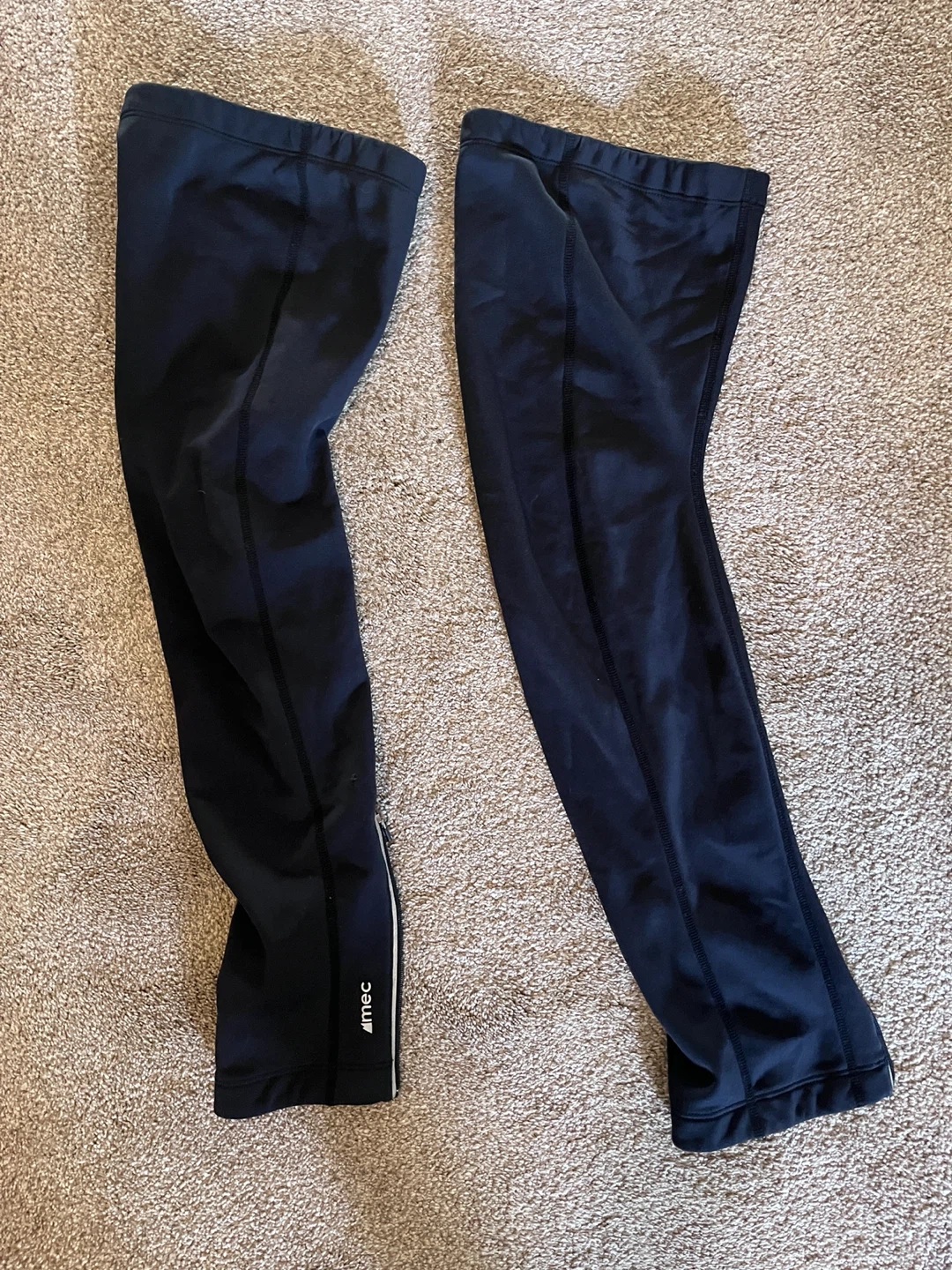 MEC Cycling Fleece Lined Leg Warmers (Large) - photo 2
