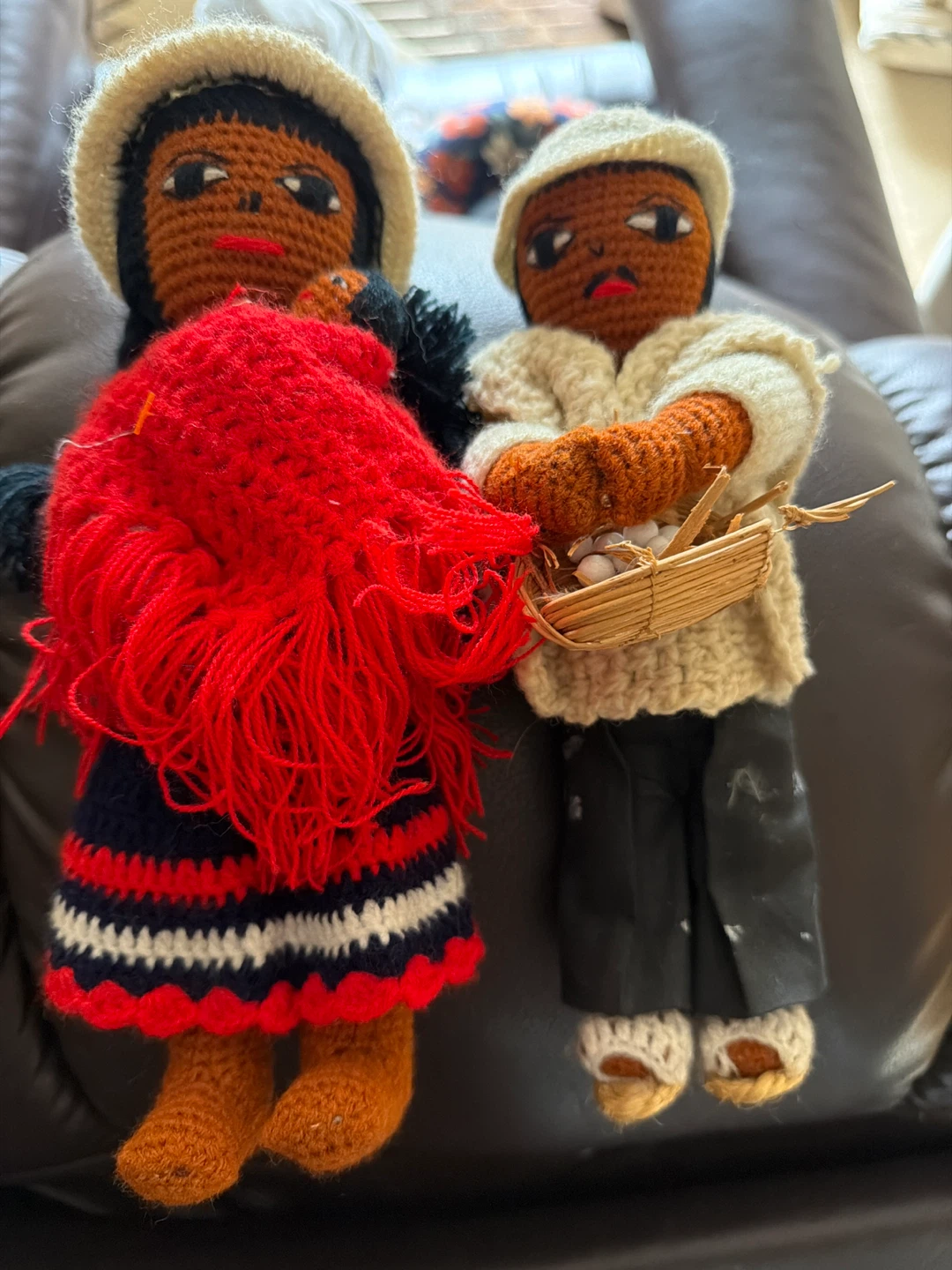 Handmade Crocheted Dolls