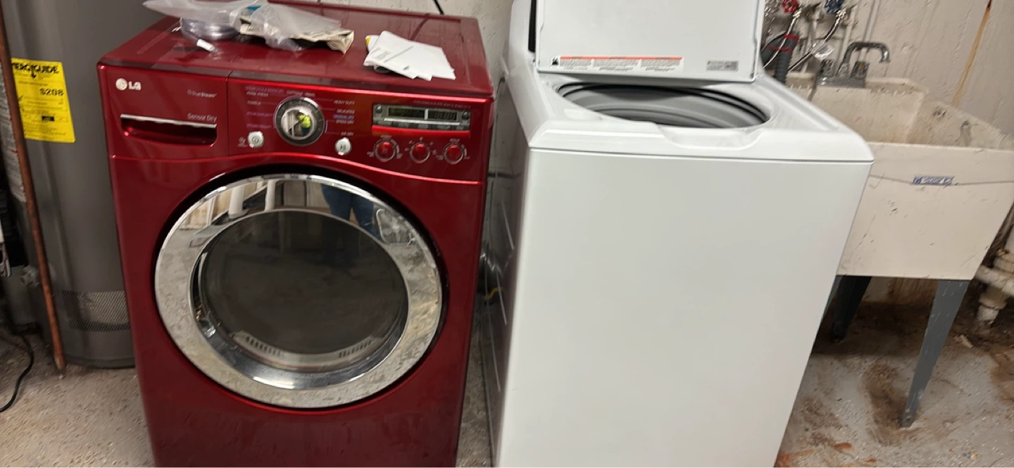 LG True Steam Sensor Dry Dryer - Red - photo 5