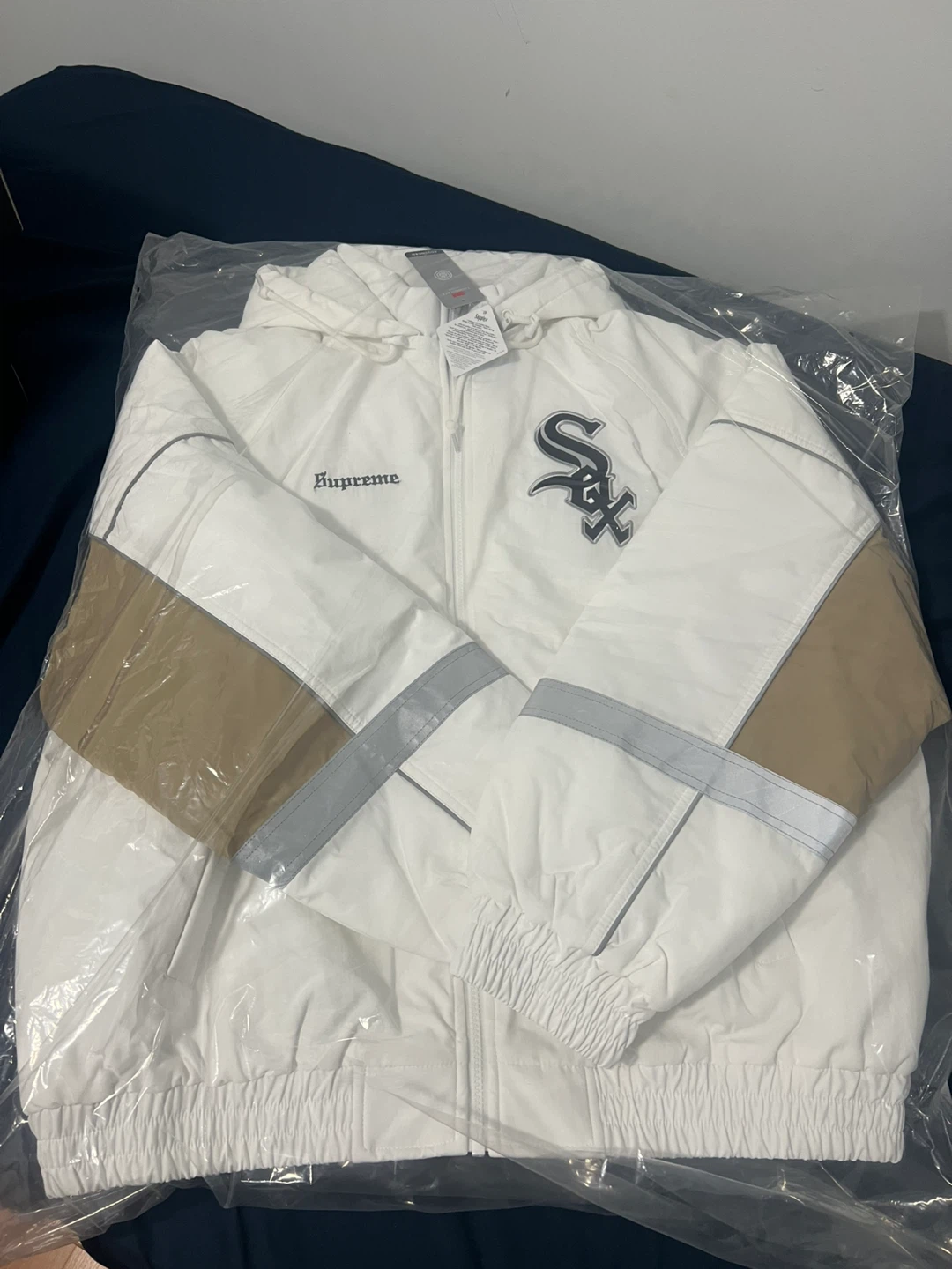 Supreme x MLB New York Yankees Baseball Jacket - photo 2
