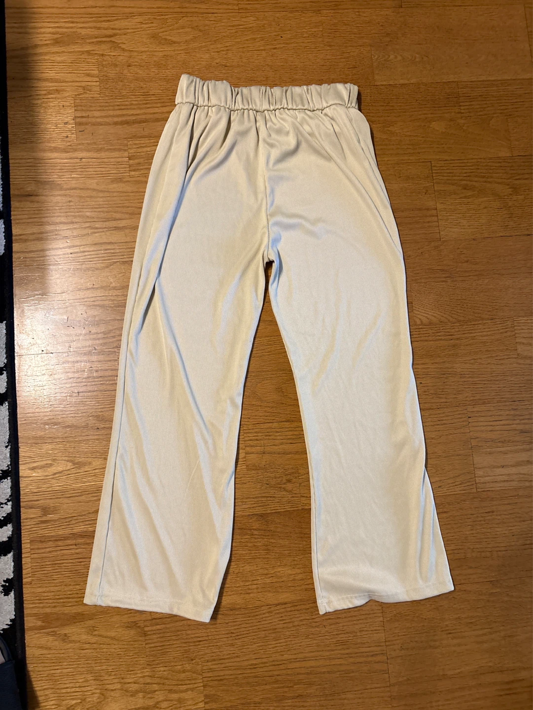 Cream Wide Leg Pants - photo 3