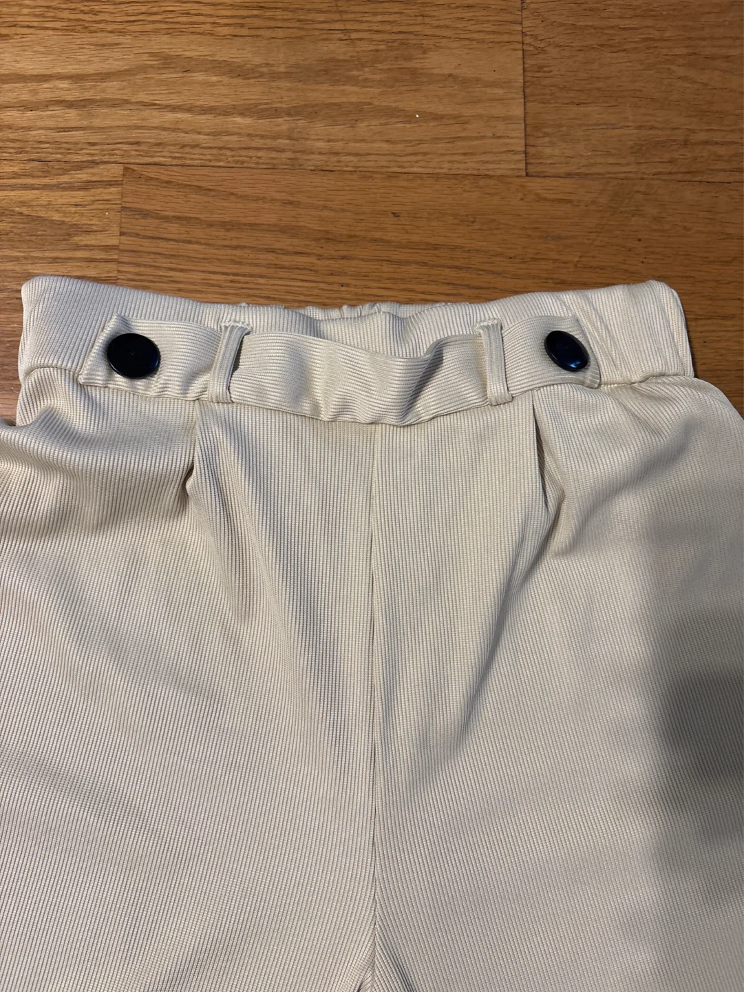 Cream Wide Leg Pants - photo 2