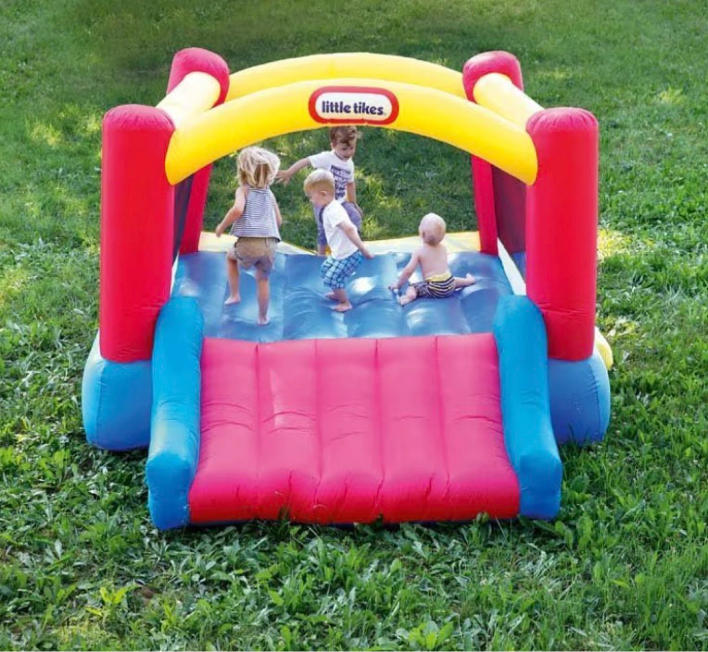Little Tikes Jump 'n Slide Bouncer with Blower - photo 4