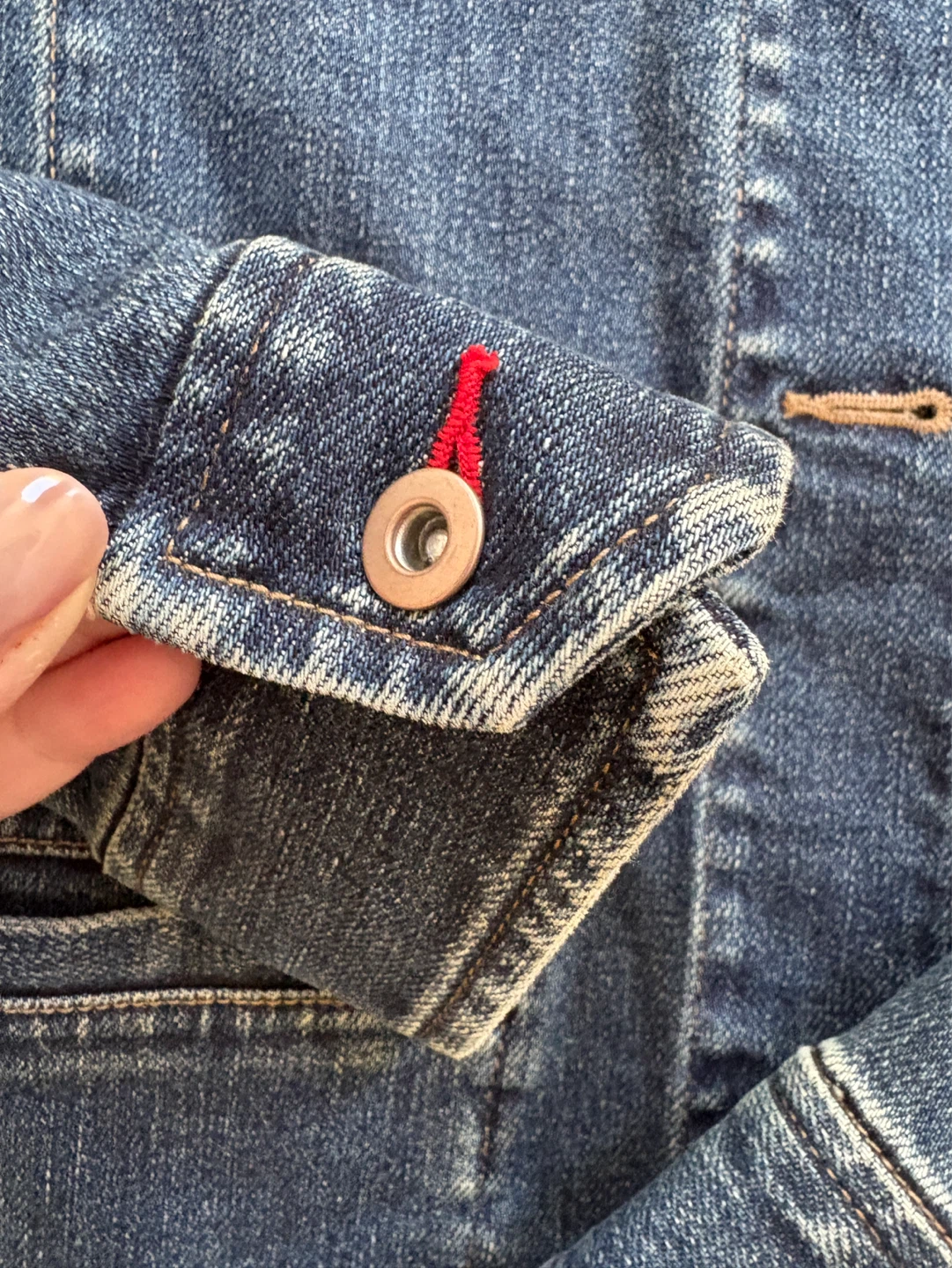 INES DE LA FRESSANGE /Uniqlo Denim Jacket Size M - photo 3