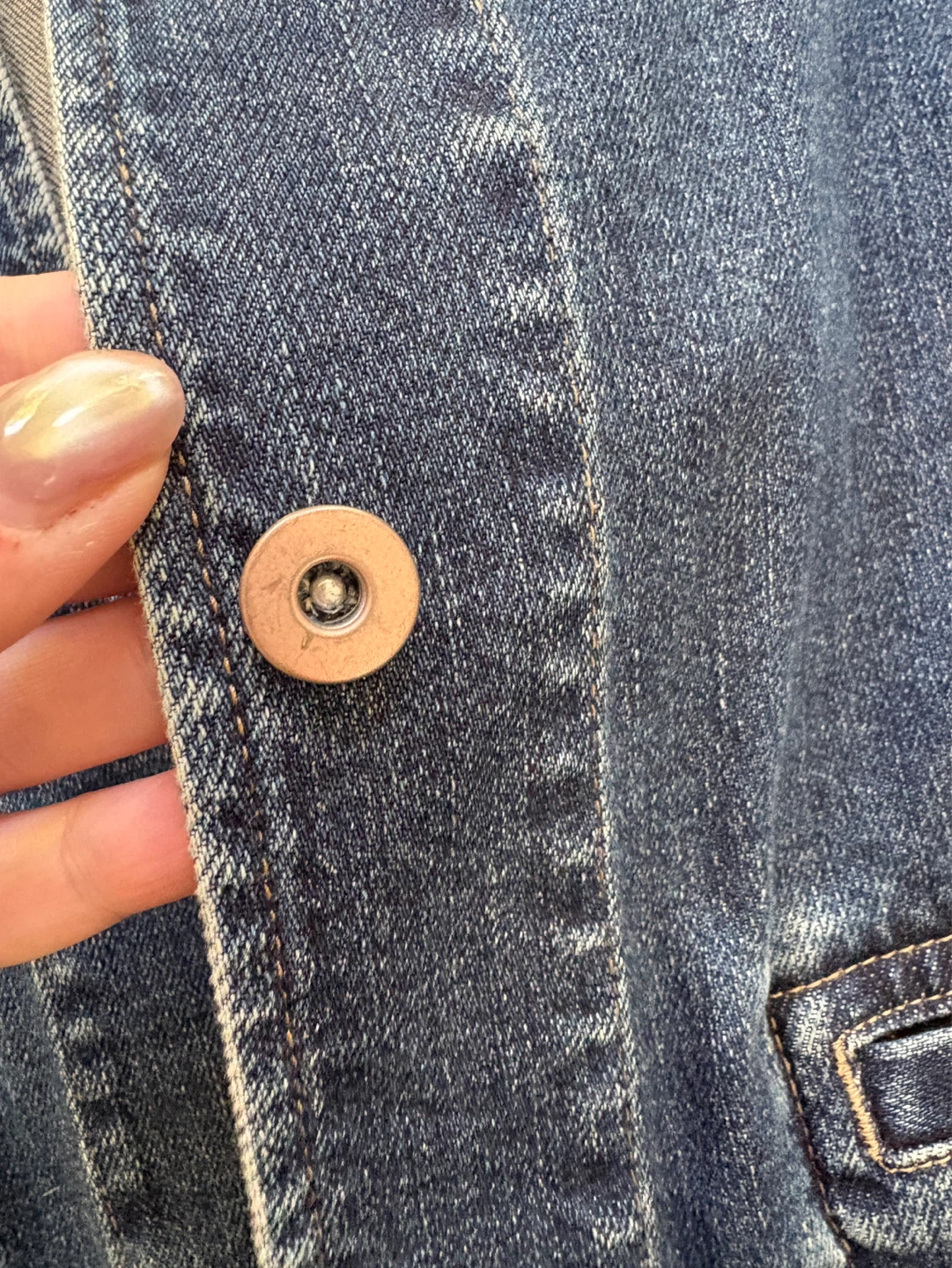 INES DE LA FRESSANGE /Uniqlo Denim Jacket Size M - photo 5