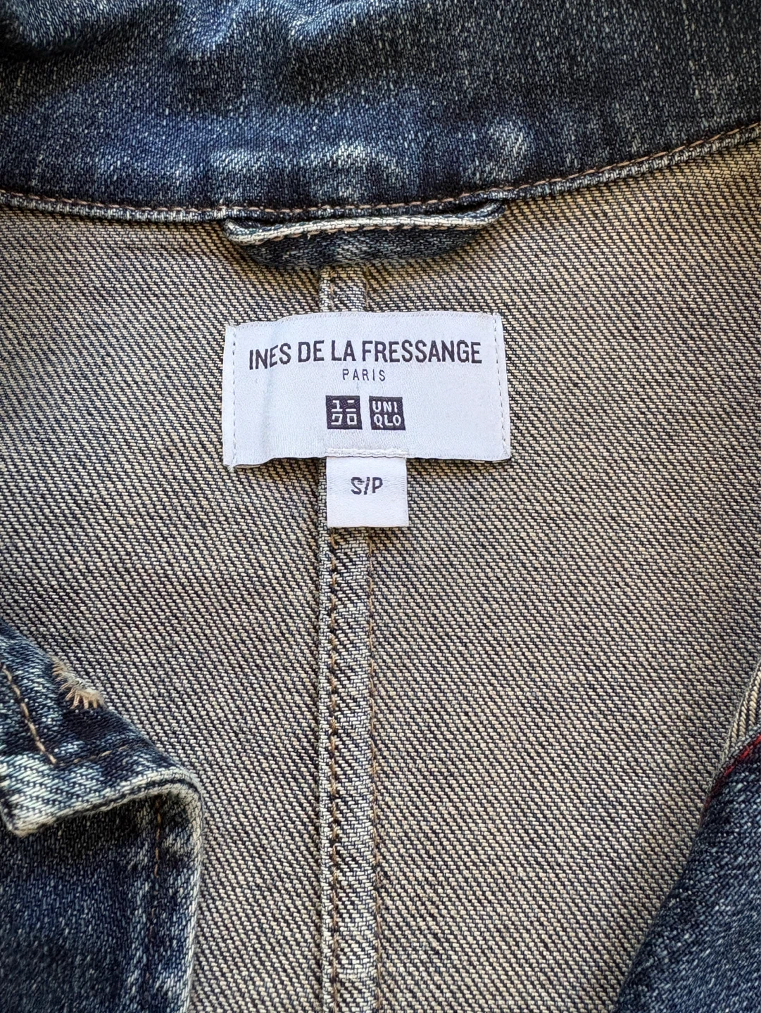 INES DE LA FRESSANGE /Uniqlo Denim Jacket Size M - photo 2