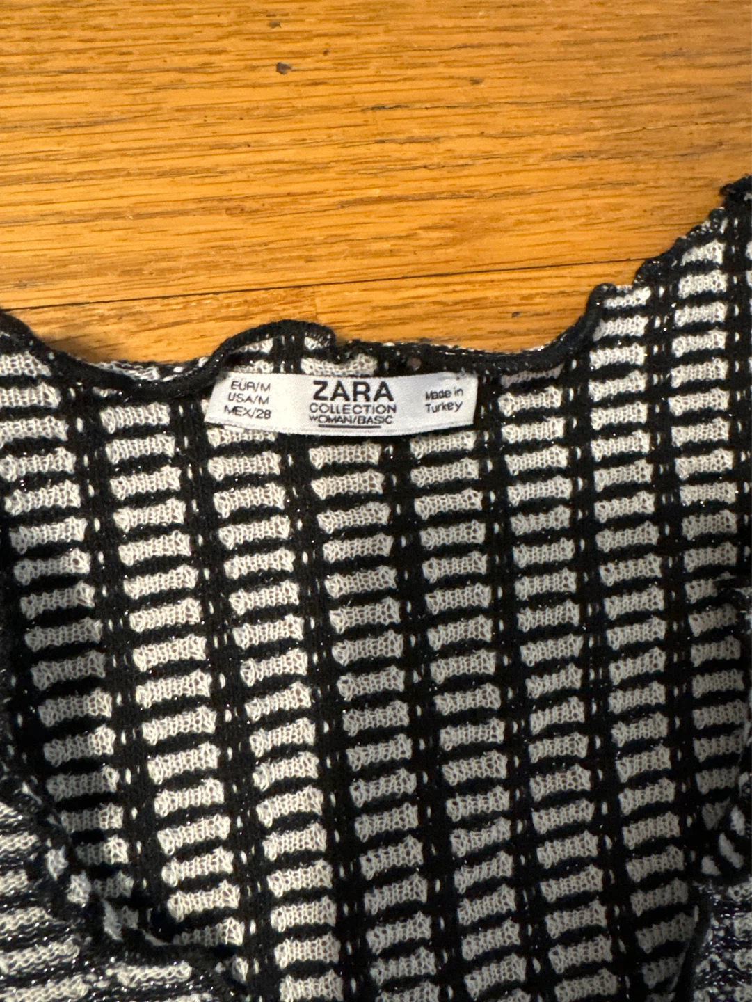 ZARA Textured Knit Top - photo 3