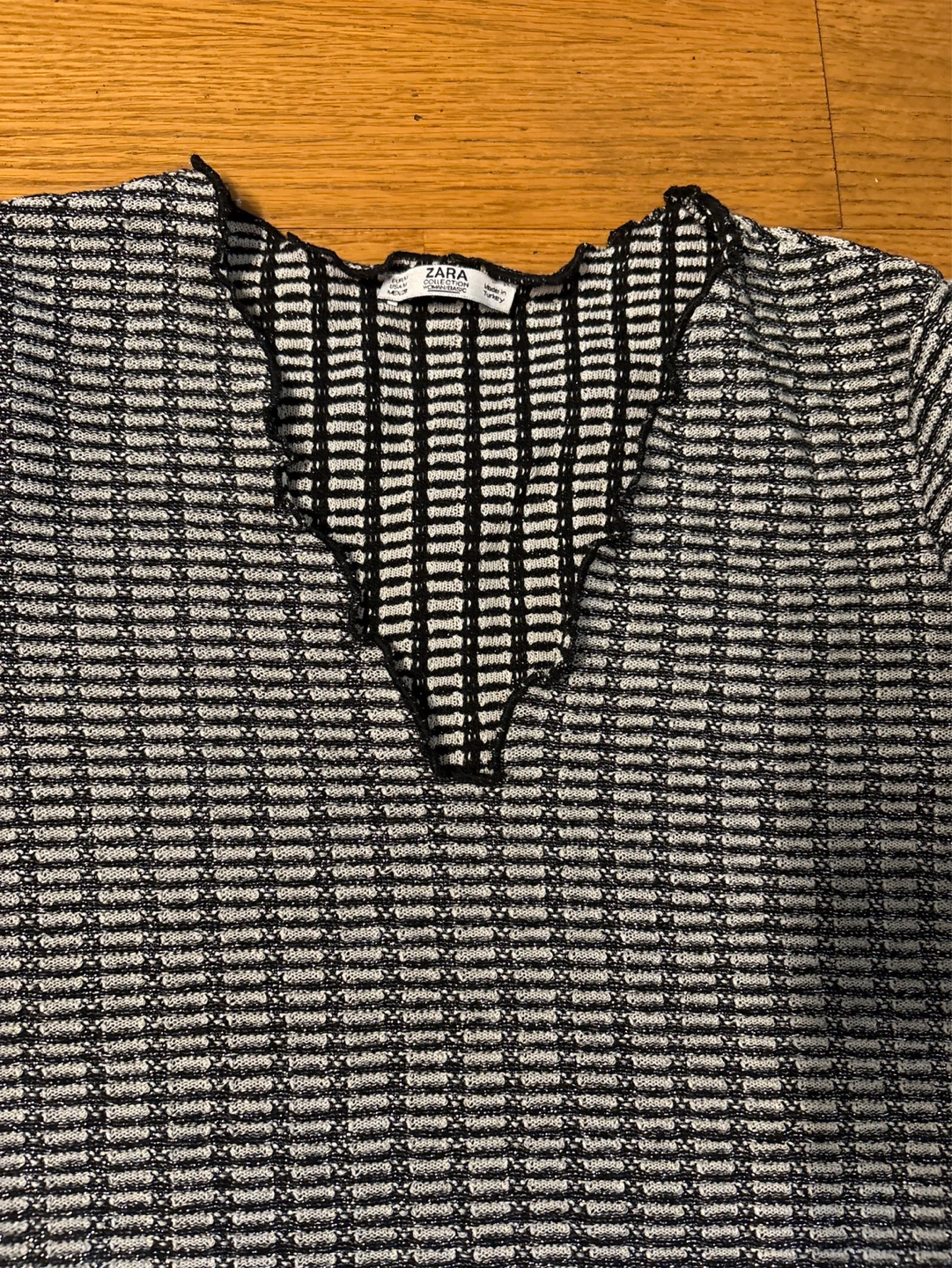 ZARA Textured Knit Top - photo 2