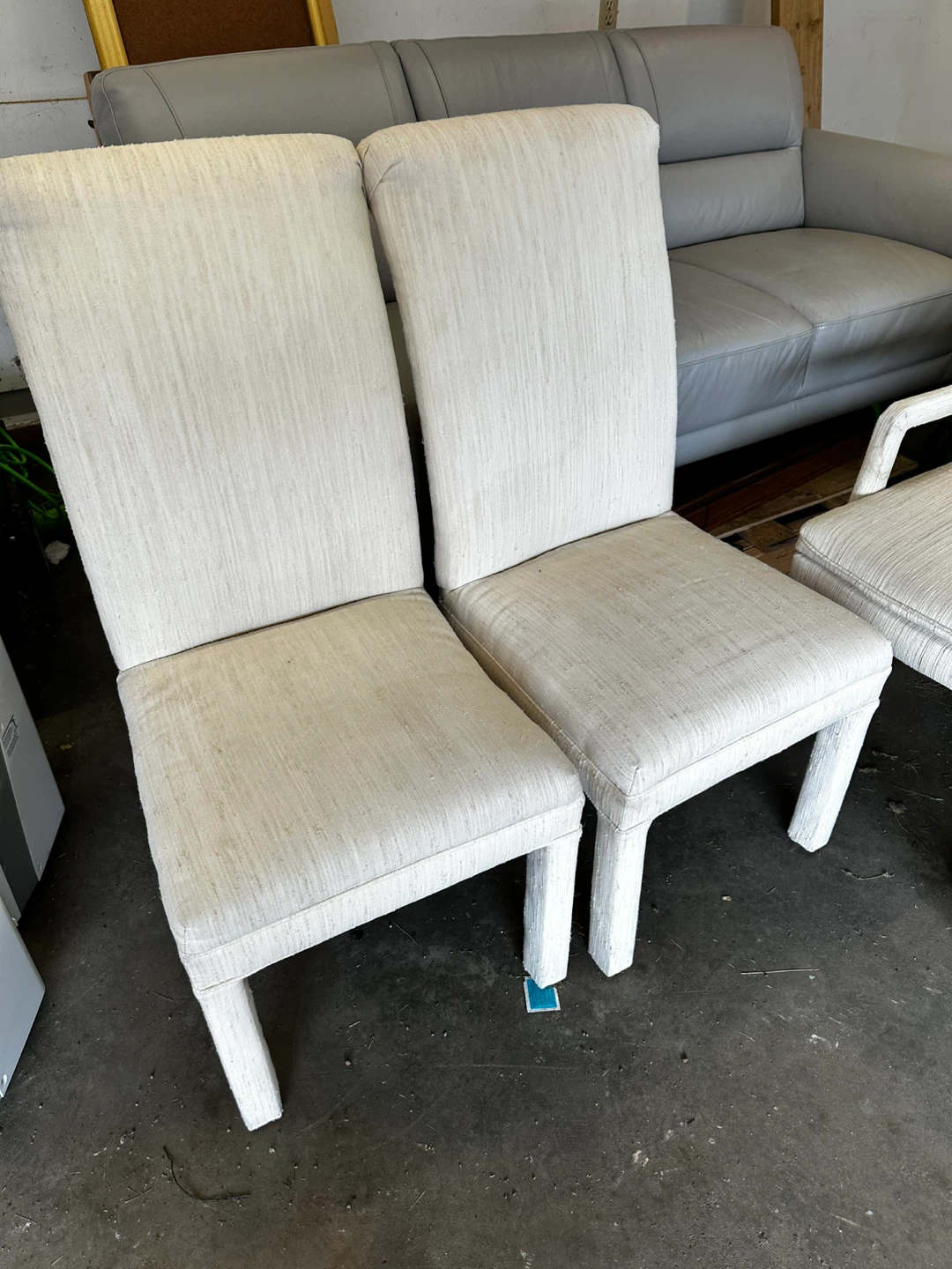 Set of 4 Upholstered Dining Chairs - photo 2