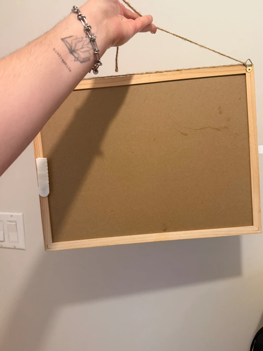 Message, photo, Bulletin Board with Wooden Frame - photo 3