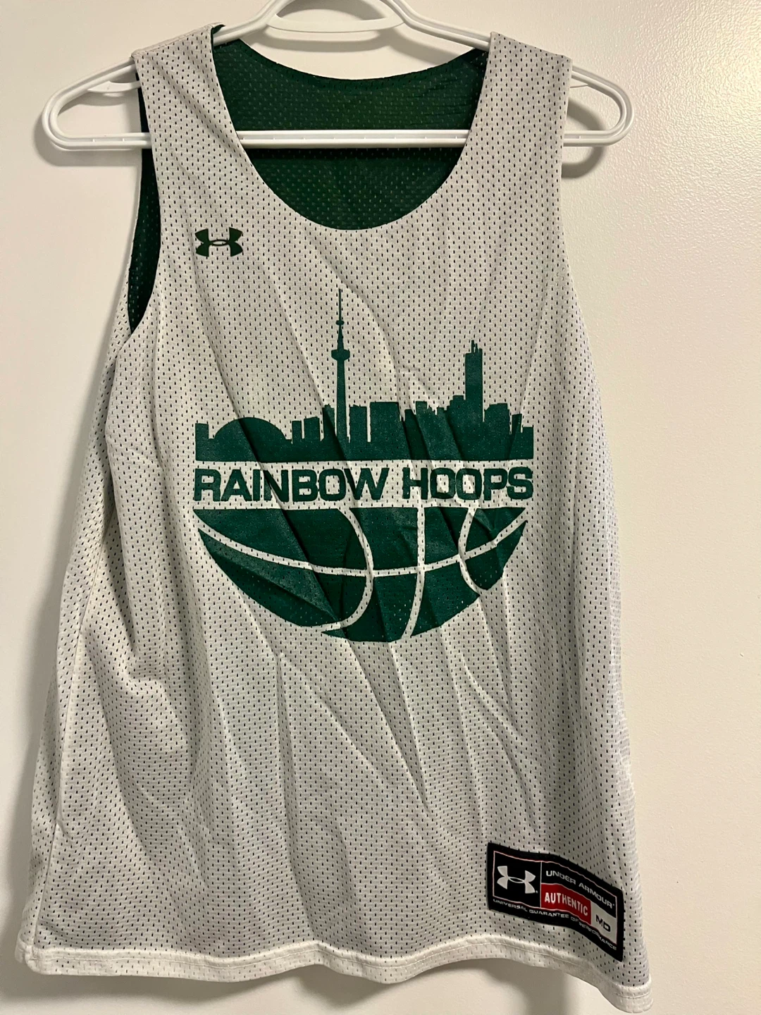 Under Armour Rainbow Hoops Reversible Basketball Jersey