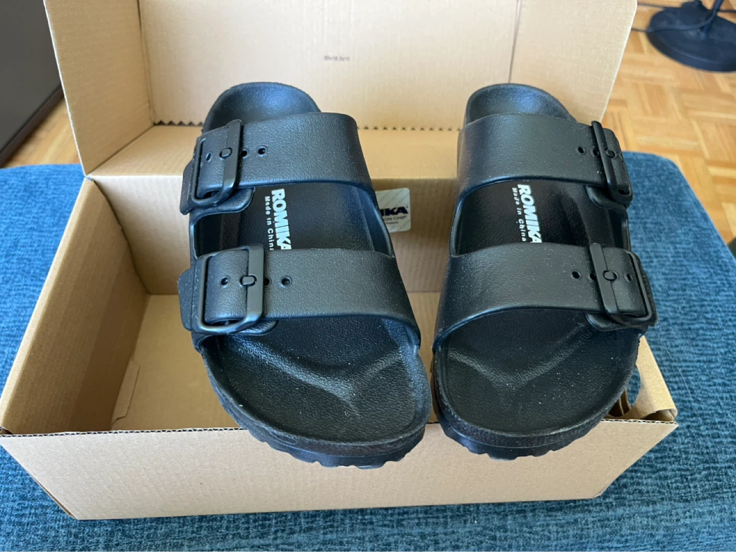Romika Black Casual Sandals - photo 2