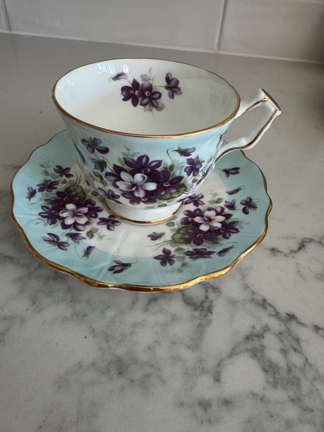 Aynsley Fine English Bone China Teacup and Saucer
