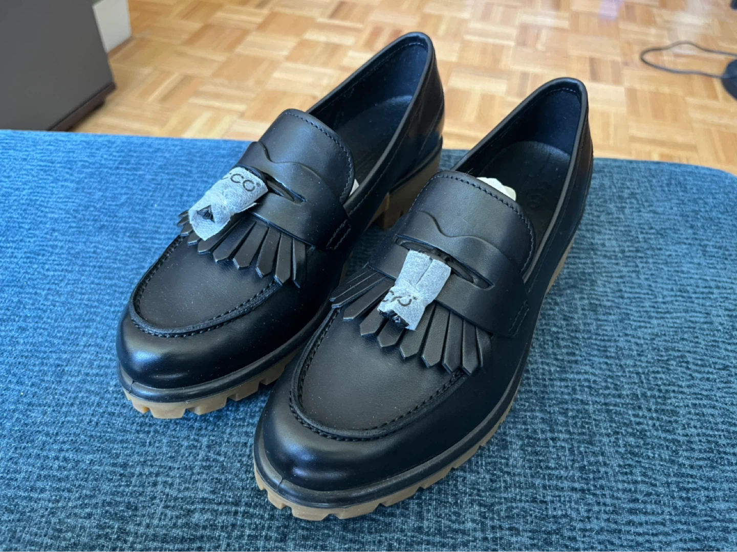 ECCO Modtray W Black Loafers