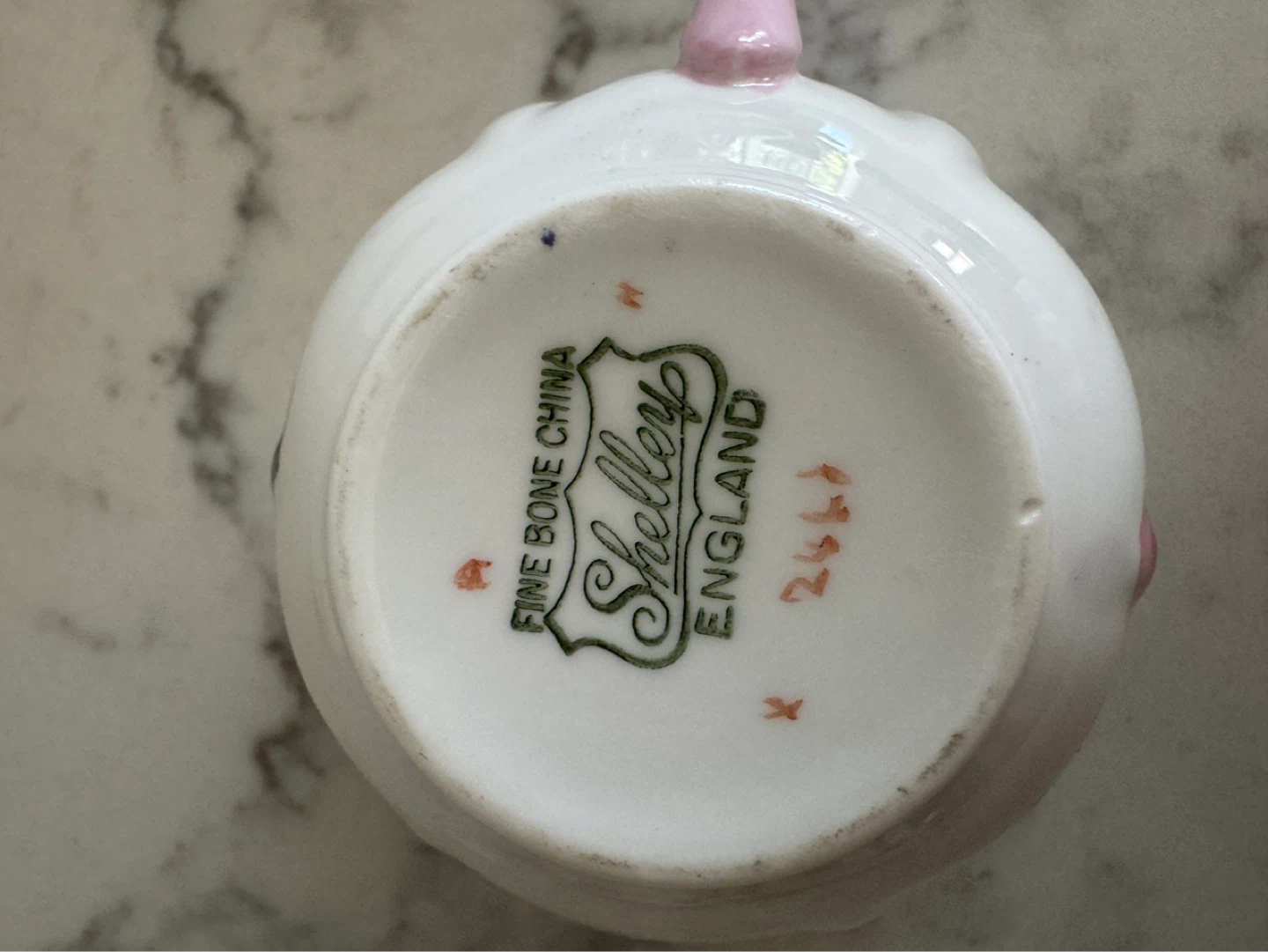 Shelley Fine Bone China Teacup and Saucer Set - photo 4