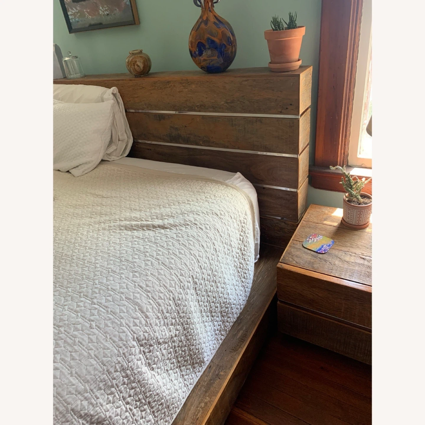 Queen size bed - Environment Furniture Beam Bed - photo 4