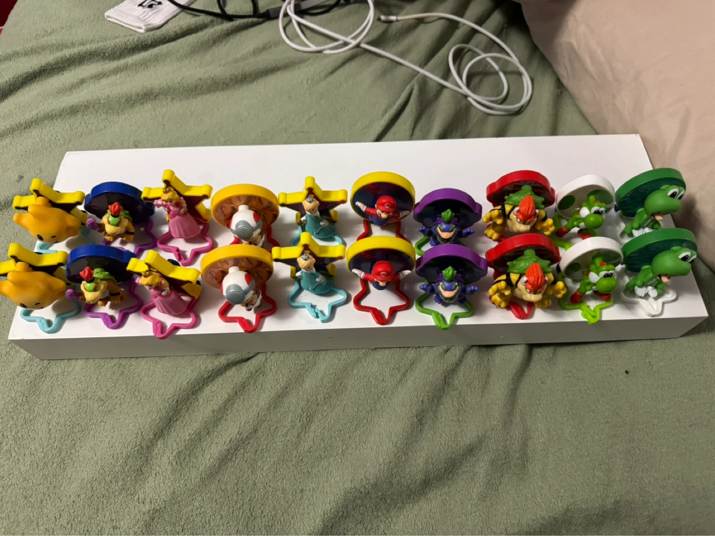 Nintendo Super Mario Galaxy Mc Donald's full lot