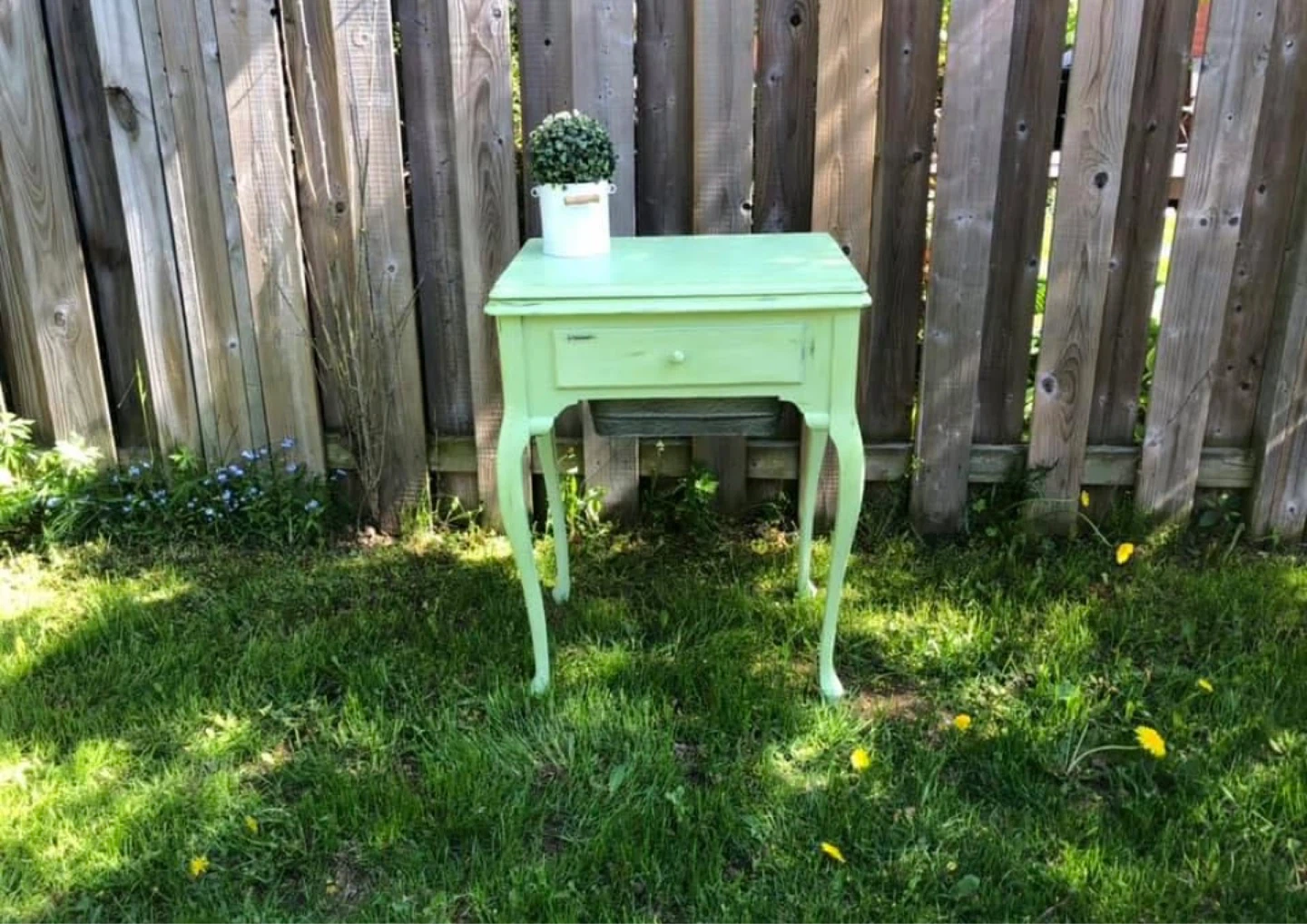 Repurposed sewing Table with cooler Insert - photo 2