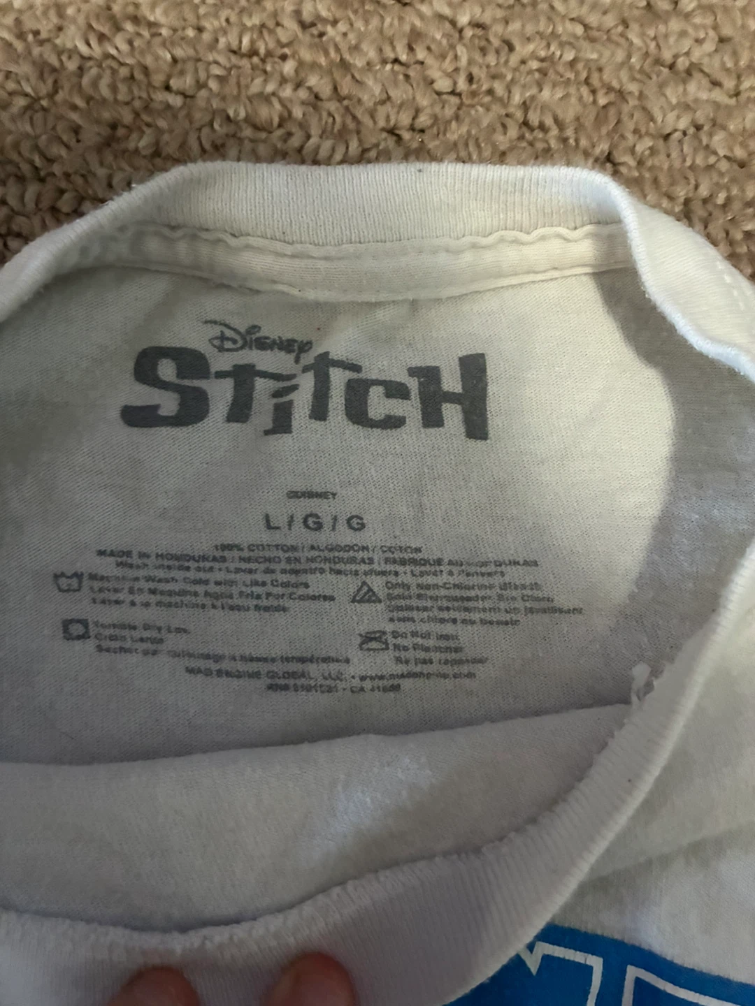 Disney Stitch "Troublemaker 02" T-Shirt - Large - photo 2