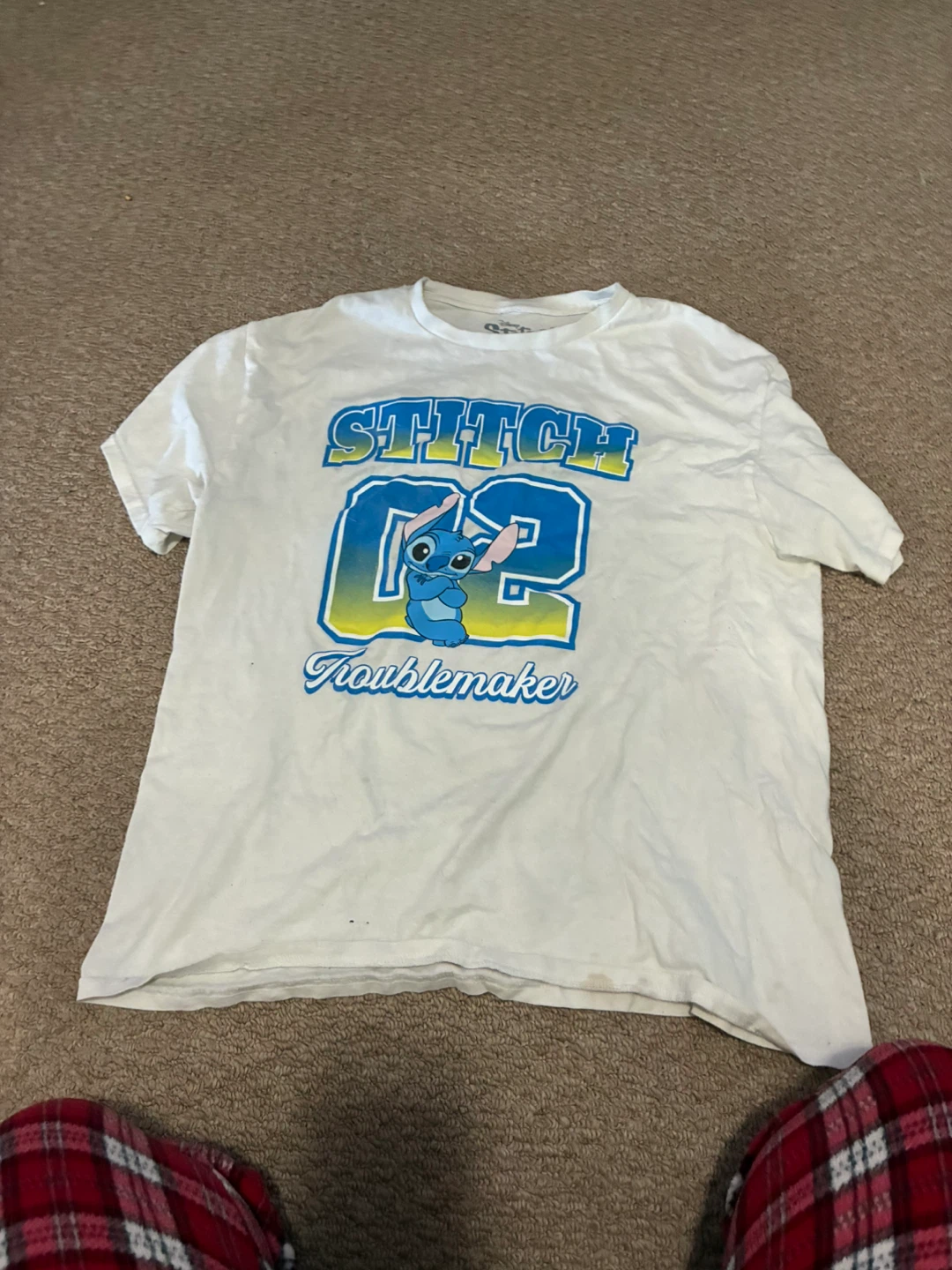 Disney Stitch "Troublemaker 02" T-Shirt - Large