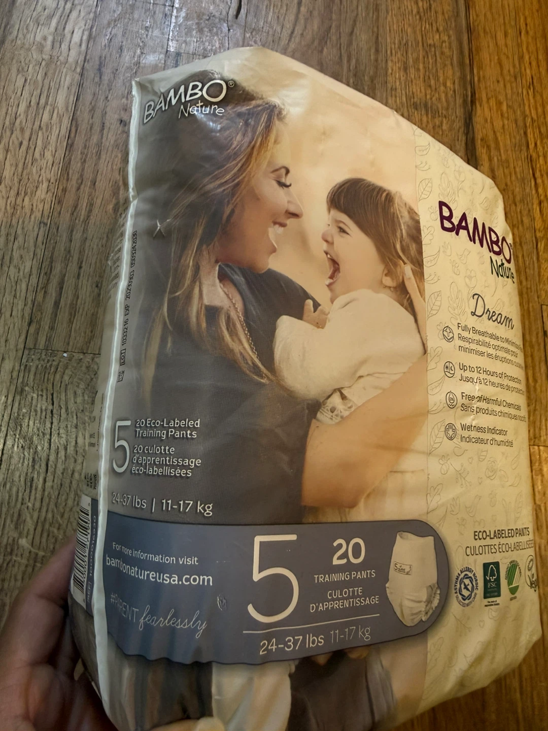 BAMBO Nature Dream Training Pants Size 5 (20 Count) - photo 2