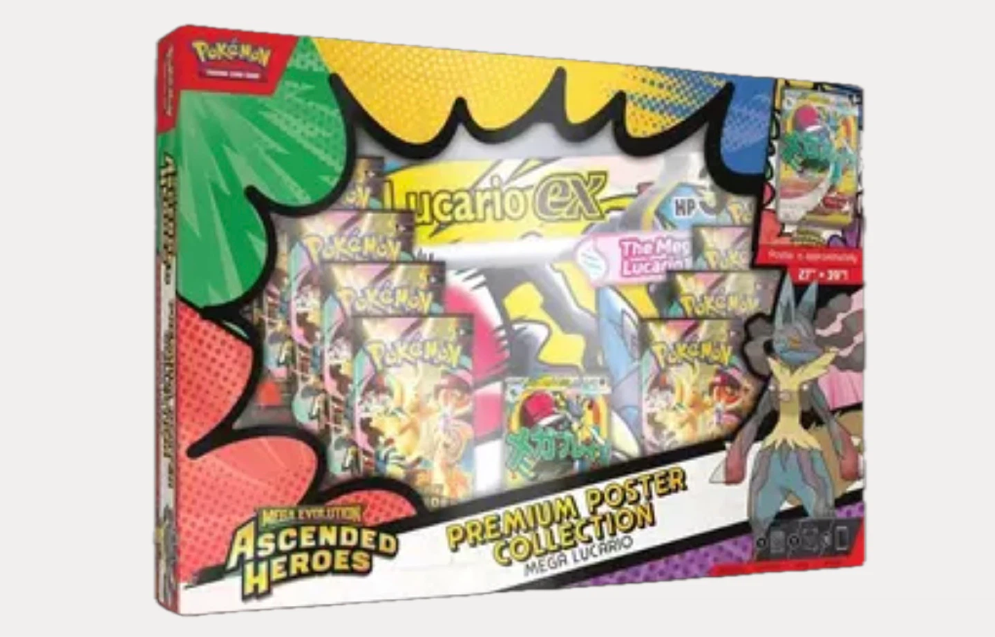 Pokemon Mega Evolution Ascended Heroes Premium Poster Collection