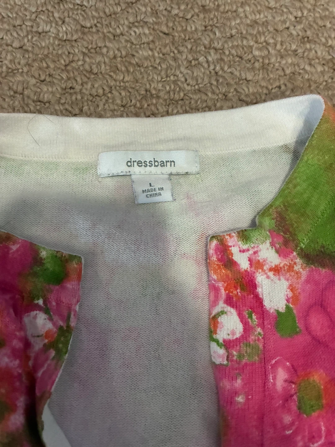 Dressbarn Women's Floral Cardigan - photo 3