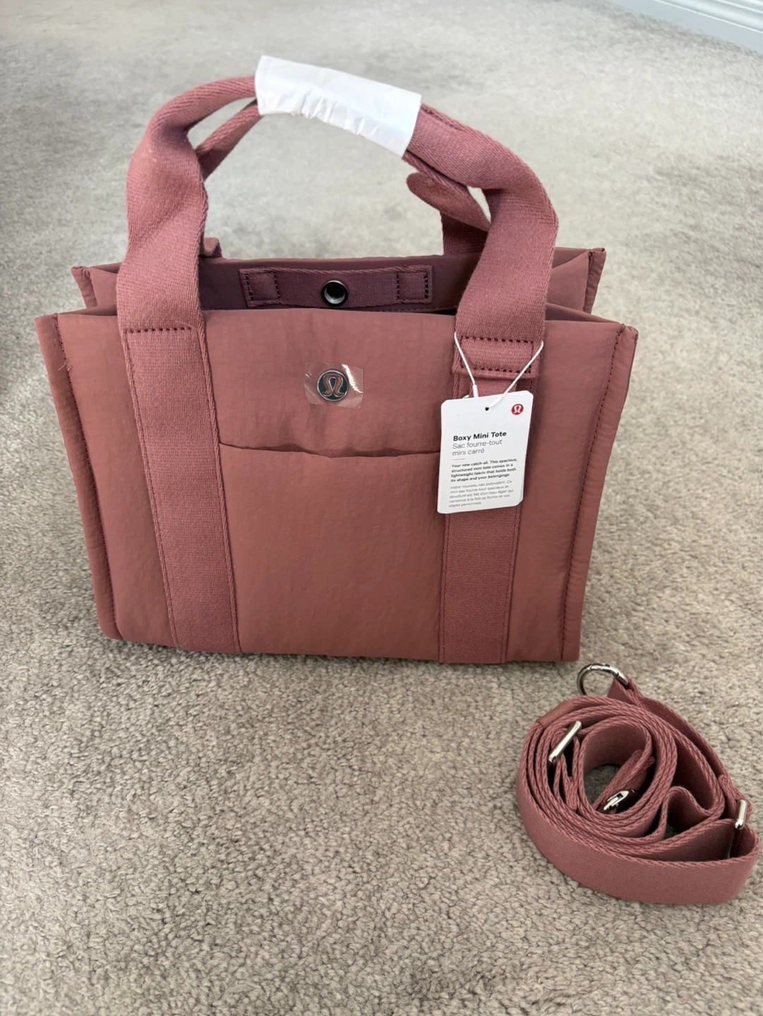 Lululemon Boxy Mini Tote Bag