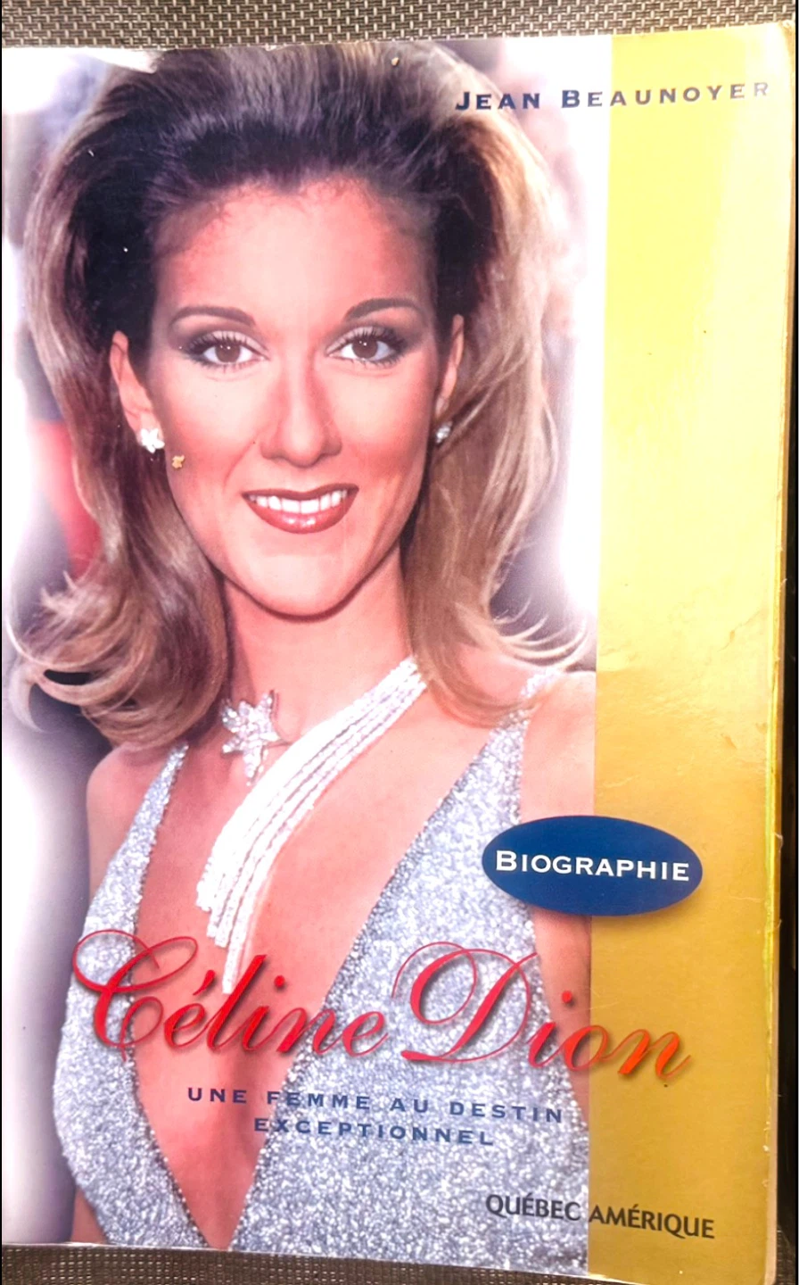 Biographie Céline Dion - Jean Beauynoyer